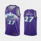 Men's Utah Jazz #27 Rudy Gobert Classics Purple Mountain Jersey