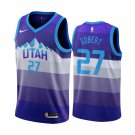 Men's Utah Jazz #27 Rudy Gobert City Edition Jersey Purple