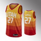 Men's and Youth Utah Jazz #27 Rudy Gobert City Edition Jersey Orange
