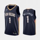 Men's / Youth New Orleans Pelicans #1 Zion Williamson Icon Jersey Navy blue