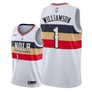 Men's / Youth New Orleans Pelicans #1 Zion Williamson White  jersey