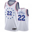 Men's Philadelphia 76ers #22 Matisse Thybulle Earned Jersey white
