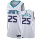 Men's Charlotte Hornets #25 P.J. Washington Association White Jersey