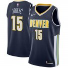 Men and Youth  Nuggets #15 Nikola Jokic  jersey  NAVY BLUE