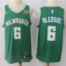 Men's Eric Bledsoe  Millwaukee #6 swingman  jersey green