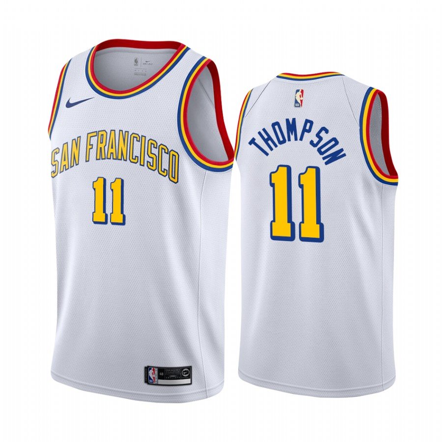 Men's / youth Golden State Warriors 11 Klay Thompson 201920 Classic