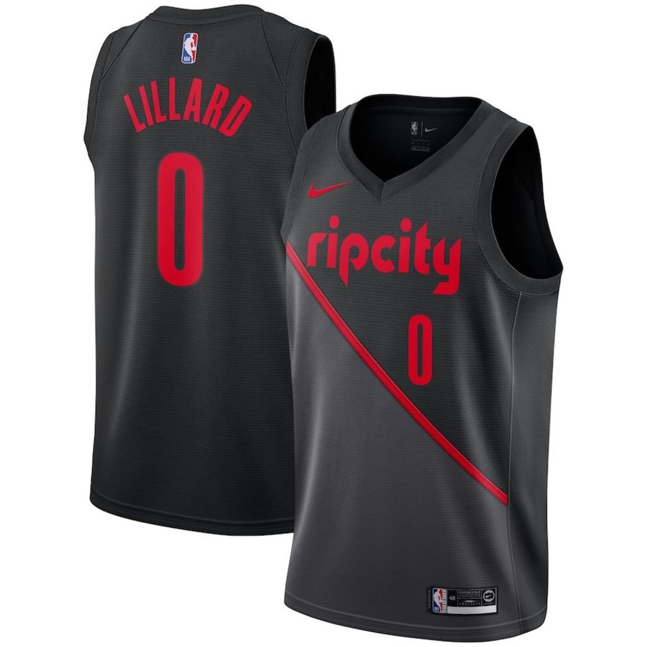 Men's / Youth Portland Trail Blazers Damian Lillard Jersey - City Edition