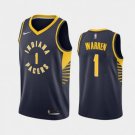 Men's  TJ Warren indiana stitched  jersey navy blue