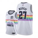 Men & Youth  Denver Nuggets #27 Jamal Murray city Edition Jersey - white