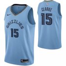 Men's brandon clarke Memphis Grizzlies  jersey light blue