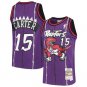 Men  Vince Carter toronto Raptors throwback purple  Jersey