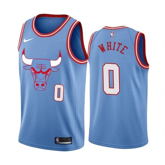 Men / YOUTH coby white BULLS 2020 CITY BLUE SWINGMAN JERSEY