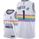 Men's  / YOUTH Michael Porter Jr. Denver Nuggets city edition Jersey white