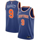 Men's / Youth New York Knicks RJ Barrett Blue Basketball Jersey Stitched