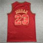 Men  Michael Jordan Bulls  hardwood classics jersey red