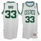 Men's   Larry Bird Boston Celtics hardwood classic throwback Jersey white