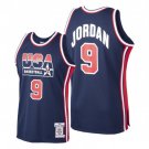 Men's  Michael Jordan 1992  Dream Team USA No. 9  jersey navy blue