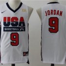 Men's  Michael Jordan 1992  Dream Team USA No. 9  jersey  white