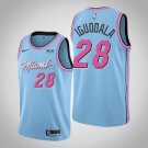 Men's / Youth andre iguodala  Miami Heats  vice night city Jersey blue