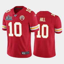 Youth KC Chiefs #10 Tyreek Hill LIV Super bowl jersey red