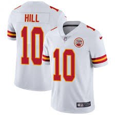 Youth kid KC Chiefs #10 Tyreek Hill color rush jersey white