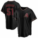 Men's  Randy Johnson  Aarizona Diamondbacks Player  Jersey black