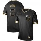 men's NYY  Derek Jeter Golden Edition  jersey black