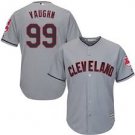 Men's  / Youth Cleveland Indians Ricky Vaughn retro Player jersey gray