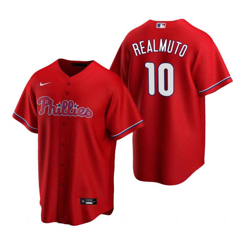 Mens / women  /  Youth PHI J.T. Realmuto   Player  jersey red