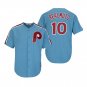 Mens / women / Youth  PHI J.t. Realmuto cooperstown  jersey blue
