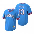 Men's / Youth Texas Ranger Joey Gallo cooperstown jersey blue pullover