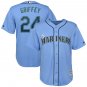 Men's SEA  ken griffey jr light  Blue  Player Jersey