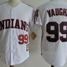 Men's    Ricky Vaughn Major League Movie Wild thing jersey white