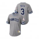 Mens / Youth NYY Babe Ruth cooperstown Jersey gray pullover