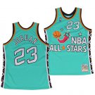 Mens Michael Jordan Chicago Bulls 1996 all star jersey green