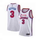 Men's / Youth Philadelphia 76ers Allen Iverson hardwood classics Jersey white