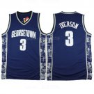 Mens Allen Iverson George Hoyas College jersey blue