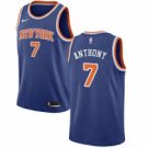 Mens Carmelo Anthony New York Knicks jersey blue