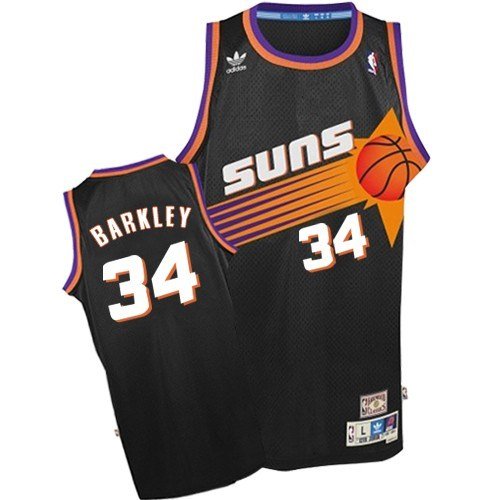 Mens  Charles Barkley Phoenix Suns Throwback jersey black