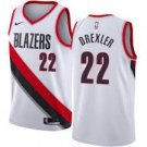 Mens / Youth Clyde Drexler Portland Blazers throwback jersey white