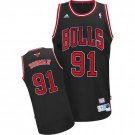 Mens / Youth Dennis Rodman Chicago Bulls throwback jersey black