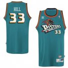 Mens  Grant Hill Detriot Pistons throwback jersey green
