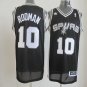 Mens Dennis Rodman Spurs throwback jersey black