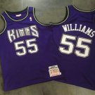 Mens  Jason Williams Sacromento Kings throwback jersey purple