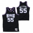 Mens  Jason Williams Sacromento Kings throwback jersey black