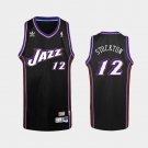 Mens  John Stockton Utah Jazz throwback jersey black