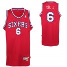 Mens Julius Erving Dr. J 76ers sixers throwback jersey red