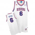 Mens Julius Erving Philadelphia 76ers sixers throwback  jersey white