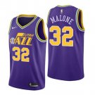 Mens  / Youth Karl Malone Utah Jazz hardwood classics  jersey purple