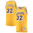 Mens / Youth Magic Johnson Lakers throwback jersey yellow